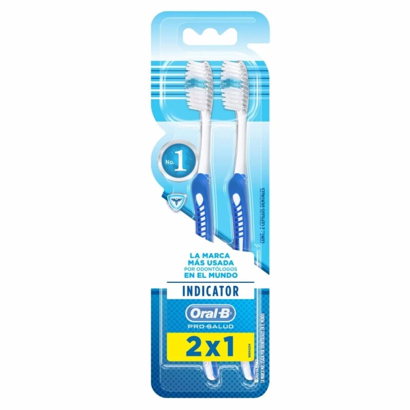 Cepillo Dental Oral B Clean Indicator 2 Pack Cepillo Dental Oral B Clean Indicator 2 Pack