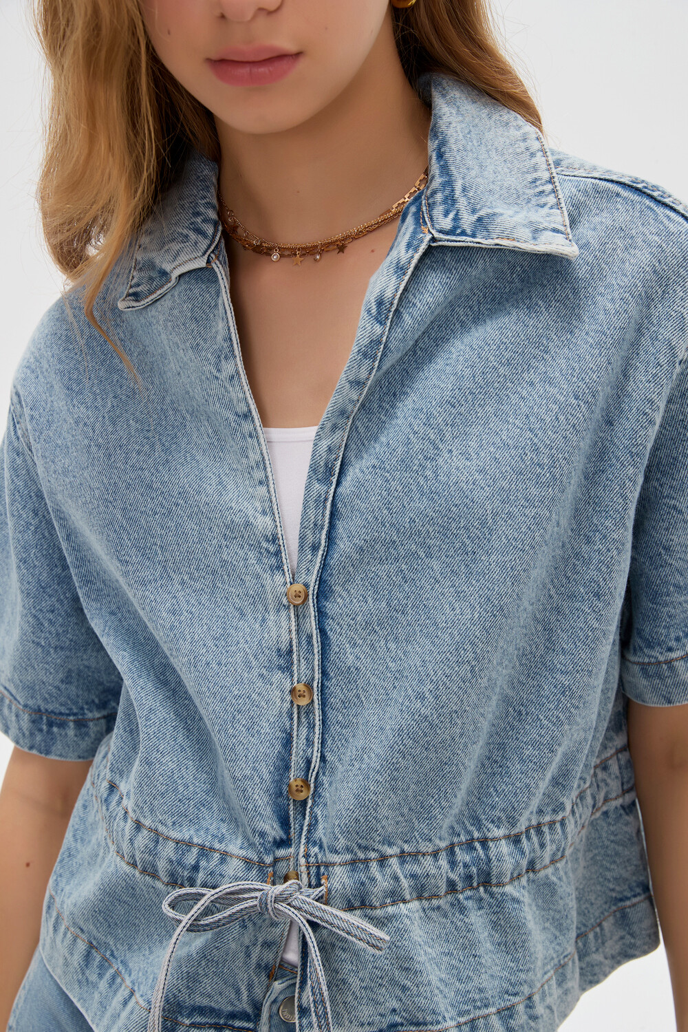 Blusa Larea Celeste