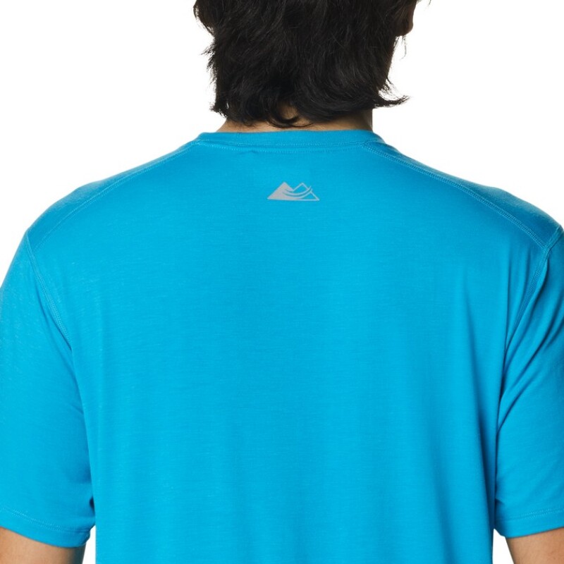 Remera Endless Trail Running Hombre OCEAN BLUE