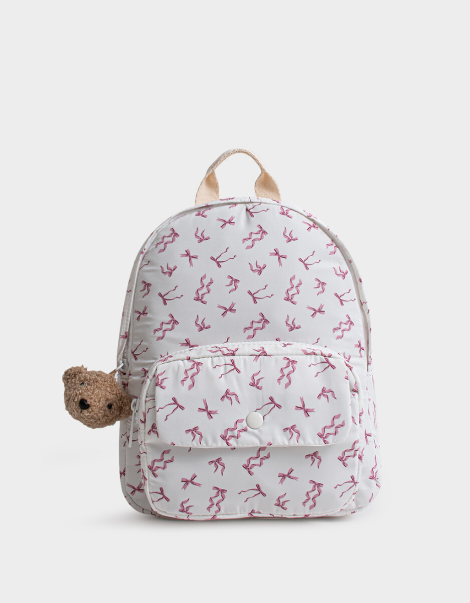 Mochila Infantil Con Charm 