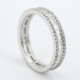 Anillo Sin Fin Oro Blanco 18K Y Brillantes Anillo Sin Fin Oro Blanco 18K Y Brillantes