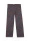 Pantalon De Twill Estampado Petroleo