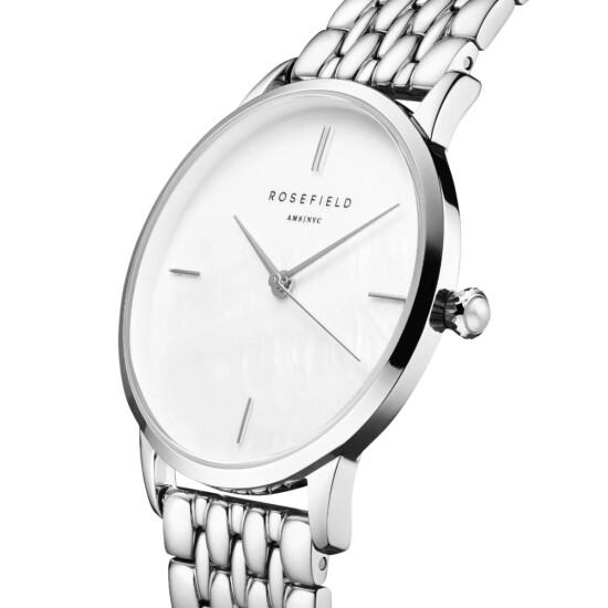 Reloj ROSEFIELD RMSSS-R02 The Pearl Edit Acero Plata 0
