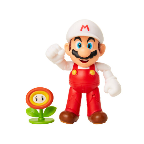 Fire Mario 4″ - Figuras Super Mario Fire Mario 4″ - Figuras Super Mario