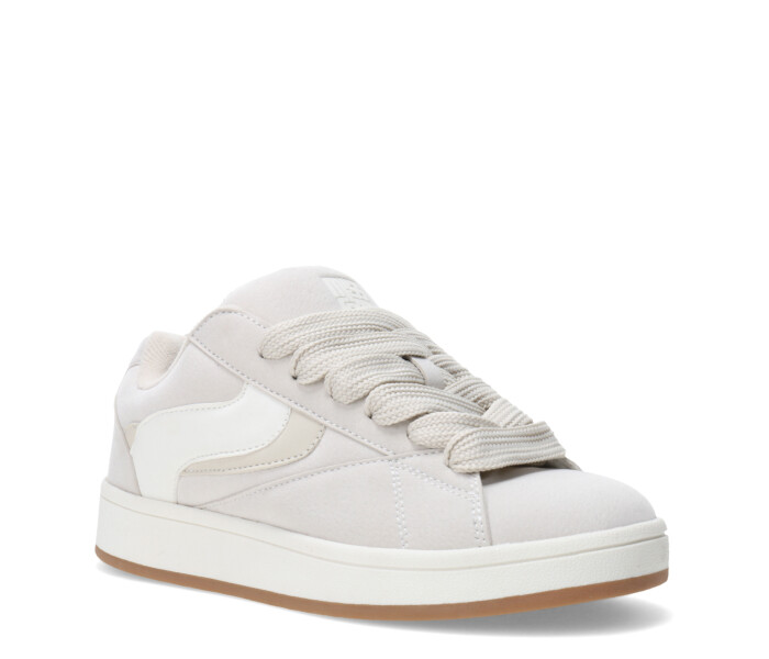 Championes de Mujer Miss Carol SIEGE acordonado Beige