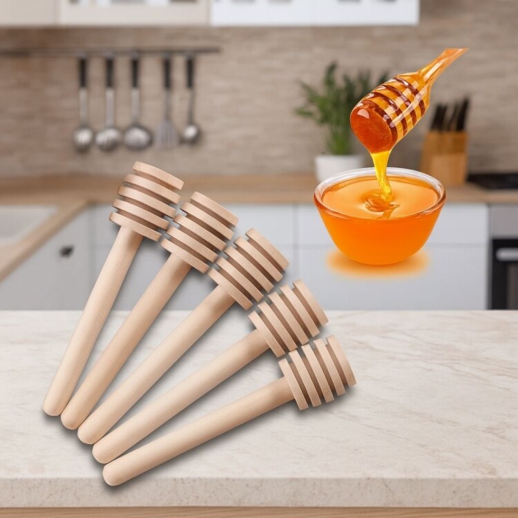 CUCHARA DE MADERA PARA MIEL X 3 UNIDADES CUCHARA DE MADERA PARA MIEL X 3 UNIDADES