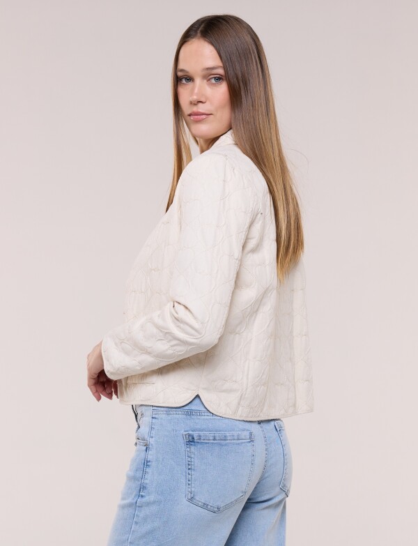 Chaqueta Bordada BEIGE