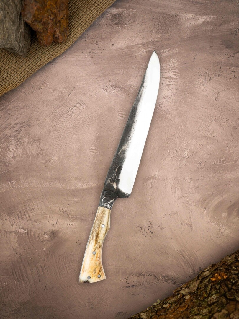 Cuchillo forjado, Cabo D'Avila de hueso Cuchillo forjado, Cabo D'Avila de hueso