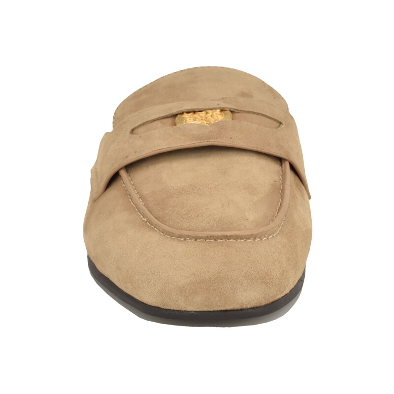 Mocasin Mule Evans Taupe 01