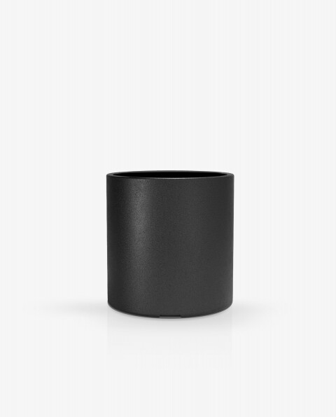 Maceta Plástico "Cilindro" 40cm x 30cm "Negro" - 18 Litros