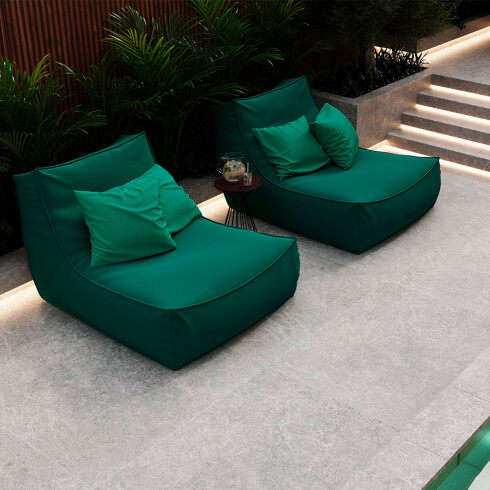 Porcelanato Gris Antideslizante 92X92Cm Piso Pared GAMAS DE GRIS