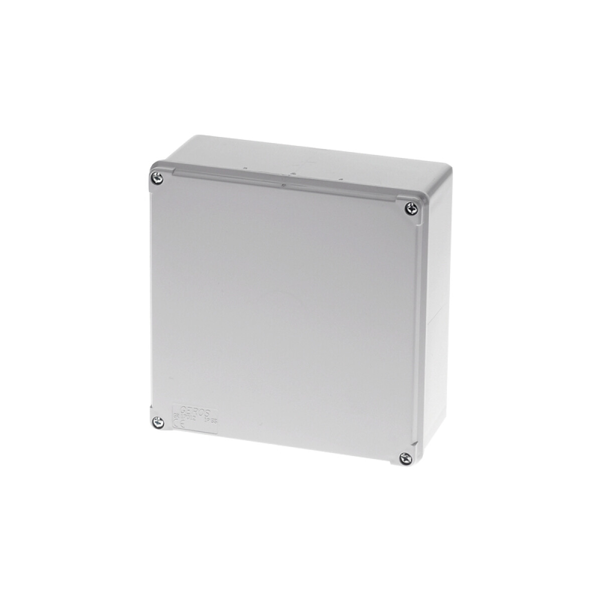 Caja plástica estanca s/salidas 170x170x75mm IP65 - GR7012 