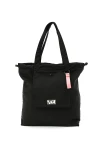 Cartera de nylon Negro