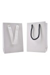 Bolsa cartulina eco 10x05x15 cm BLANCO