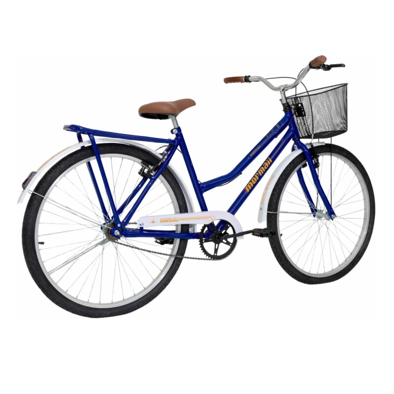 Bicicleta Mormaii Soberana Paseo C/canasto Azul Alanya Azul 21 " Bicicleta Mormaii Soberana Paseo C/canasto Azul Alanya Azul 21 "