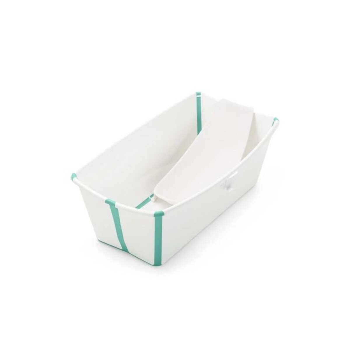 Baño Stokke flexibath set c reposera - blanco verde agua 