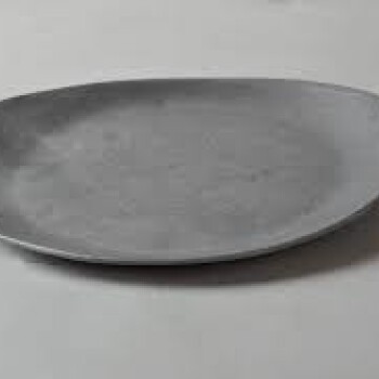 Plato Milo Aluminio ovalado 29x25 cm Aluma Plato Milo Aluminio ovalado 29x25 cm Aluma