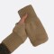 Guantes Mitones de Invierno Tacto Suave Efecto Nube Marrón Claro