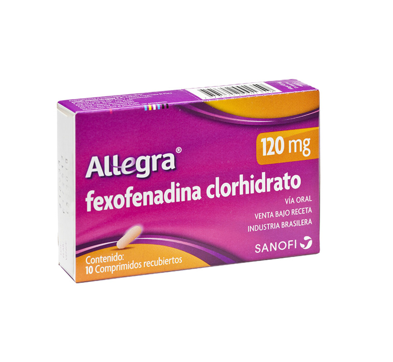 Allegra antialérgico - 120 mg 