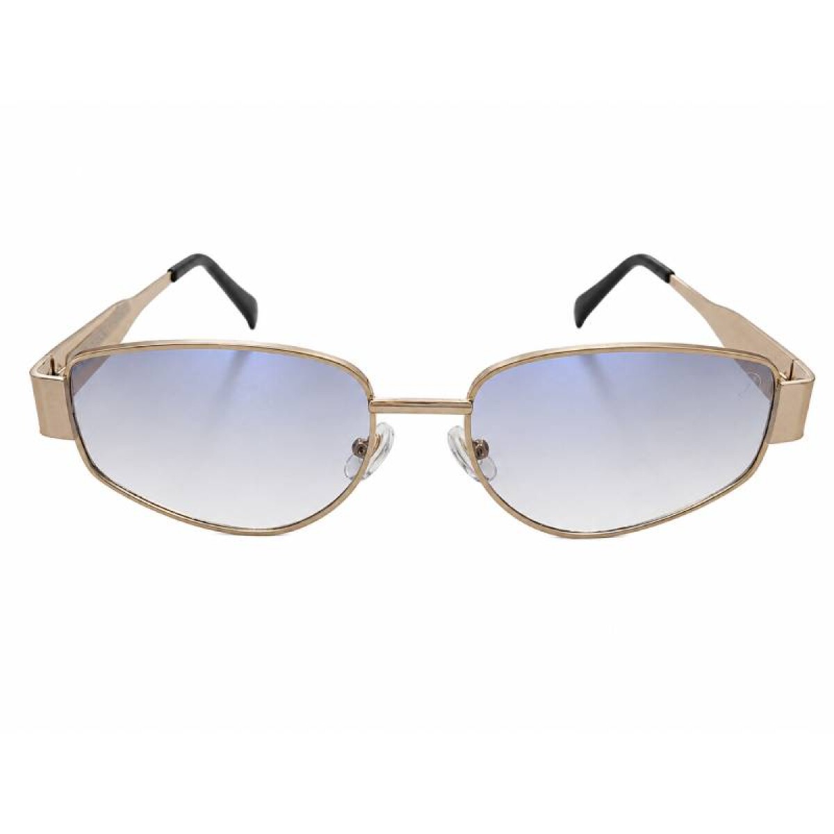 Lentes de Sol Chilli Beans Dhaka - Dorado - Azul 