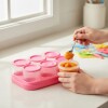 Recipientes cubetera para comida FISHER PRICE rosado