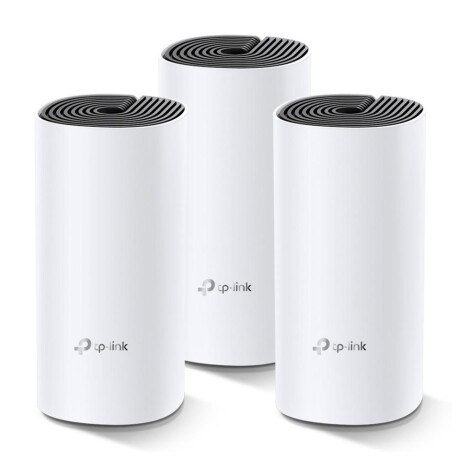 Router TP-LINK Deco M4 Pack X3 Doble Banda 100V/240V - Blanco Router TP-LINK Deco M4 Pack X3 Doble Banda 100V/240V - Blanco