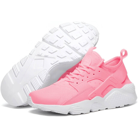 Calzado Adulto Casual Deportivo Unisex Acordonado Rosa