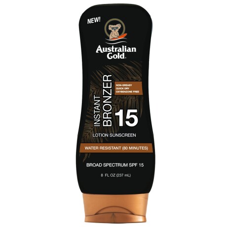 Loción bronceadora instantánea Australian Gold SPF 15 237ml Loción bronceadora instantánea Australian Gold SPF 15 237ml