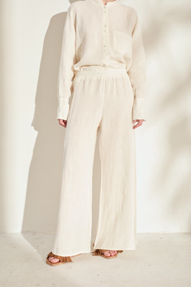 PANTALON HABITA - Crudo 