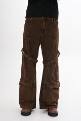 Jean Rebel Azul/Marron