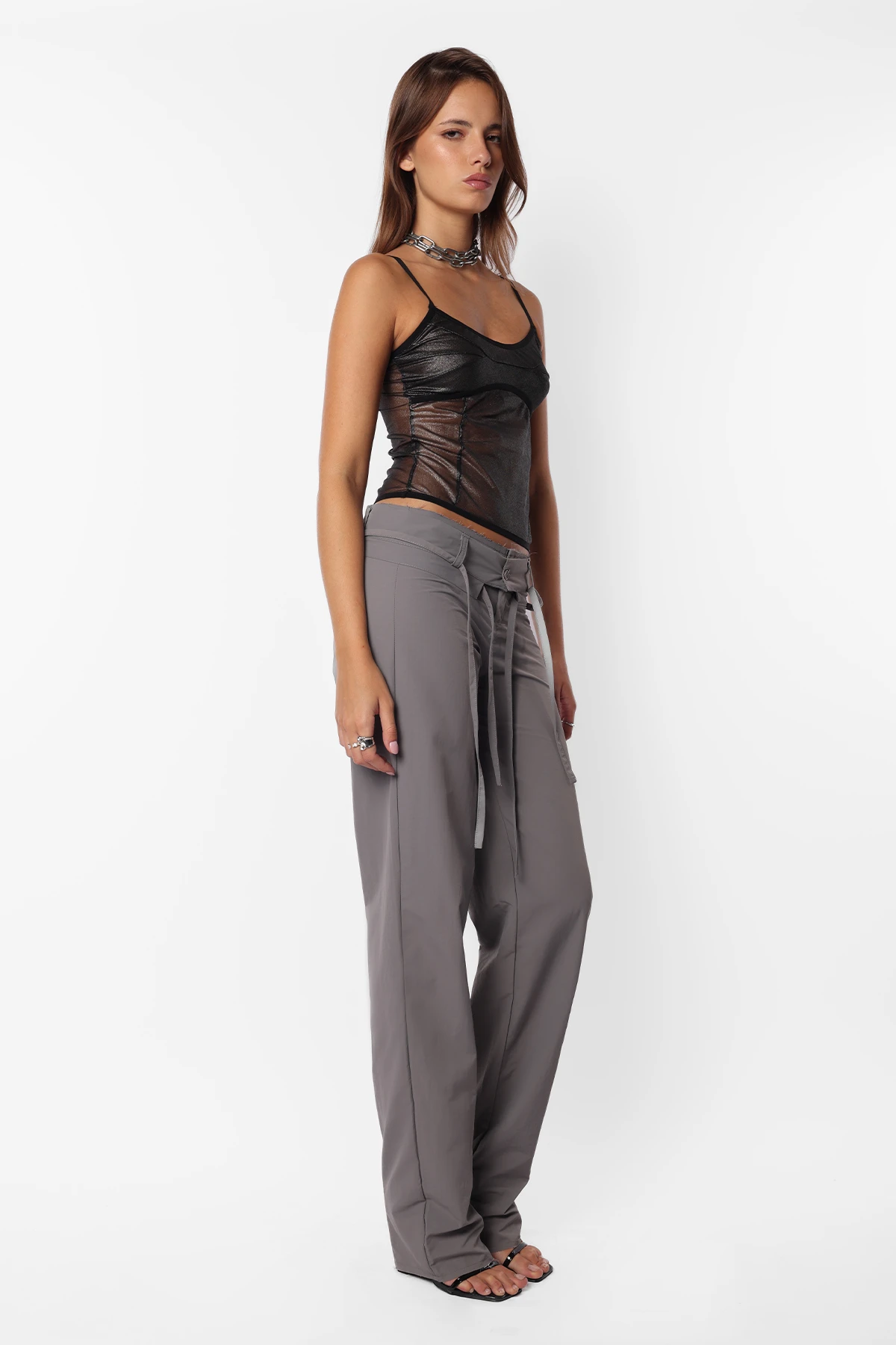 Pantalon Decode Gris