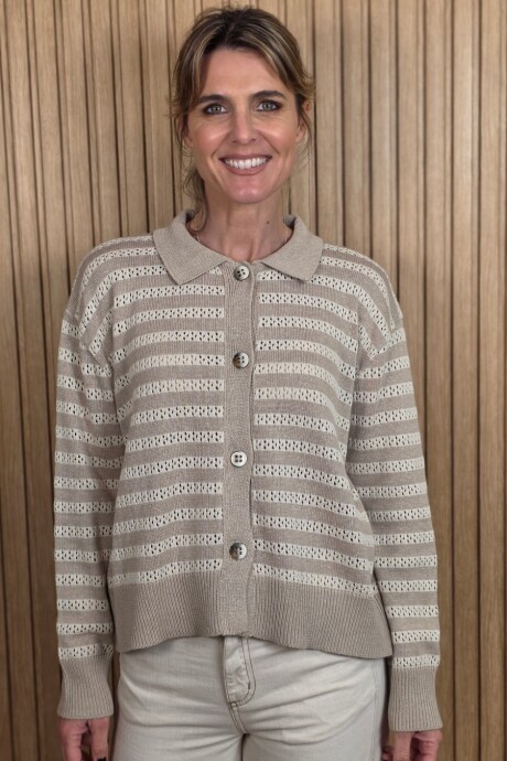 Cardigan Catalina Beige