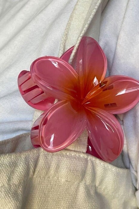 Broche de Pelo Hibisco / Salmón Broche De Pelo Hibisco / Salmón
