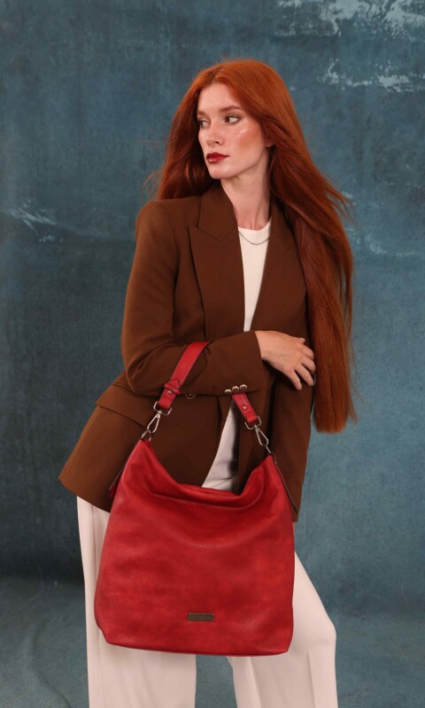 CARTERA PEONIA frambuesa