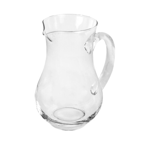 JARRA DE VIDRIO TRANSP 600ML Unica