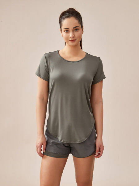 REMERA GENEVRA GRIS OSCURO