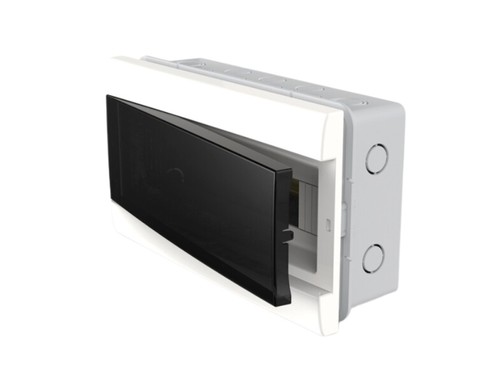TABLERO EMB. PLAST. P/12 TM DIN PUERTA FUME GENROD 