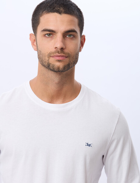 REMERA LISA DE ALGODÓN Blanco