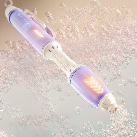 Pistola de burbujas bolígrafo para niños Violeta