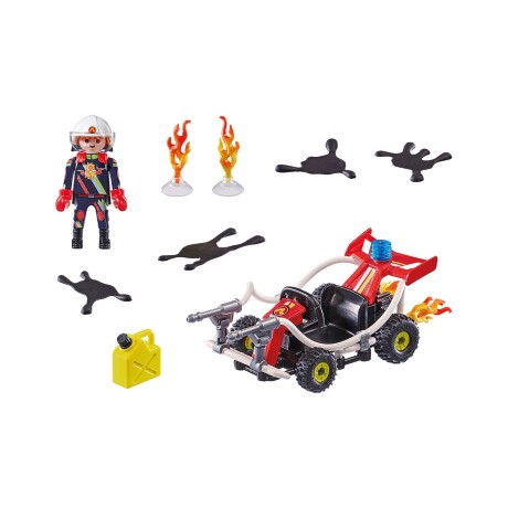 Playmobil Stunt Show kart bombero 47 piezas Playmobil Stunt Show kart bombero 47 piezas