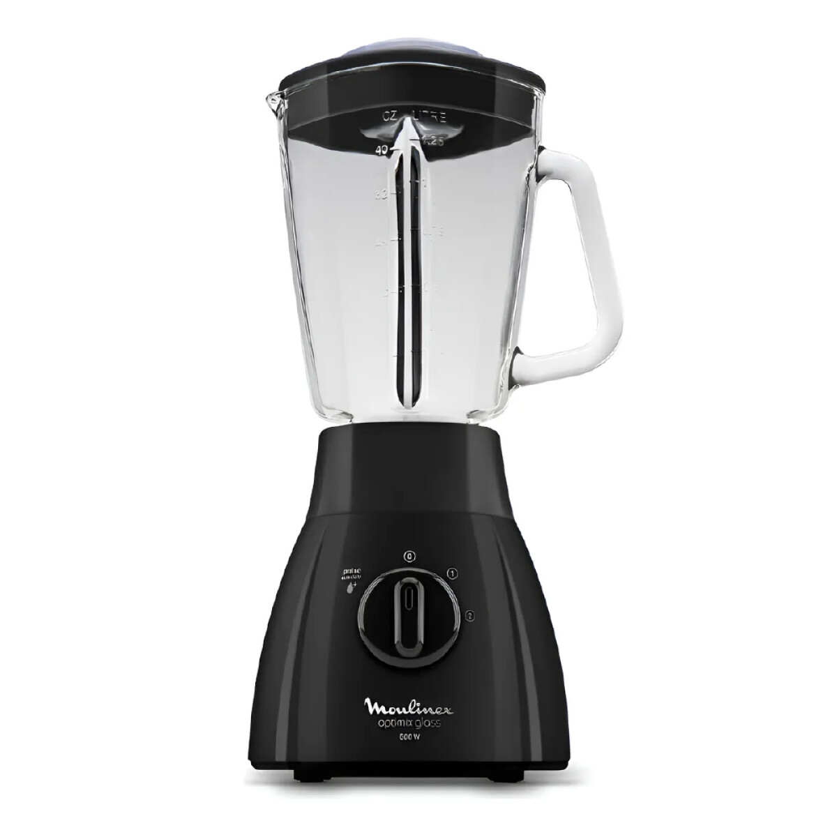 Licuadora jarra de vidrio Optimix Moulinex 2 velocidades + pulso 
