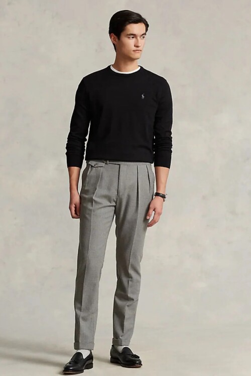 Sweater Polo Ralph Lauren Crew neck Polo Black