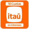 Itaú 20% jardín y quincho