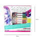 Kit de tiza para el cabello de Bright Stripes -6 colores Kit de tiza para el cabello de Bright Stripes -6 colores