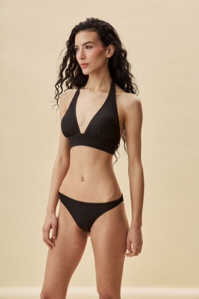 TOP ANCHO TIRITAS NAZARE Negro