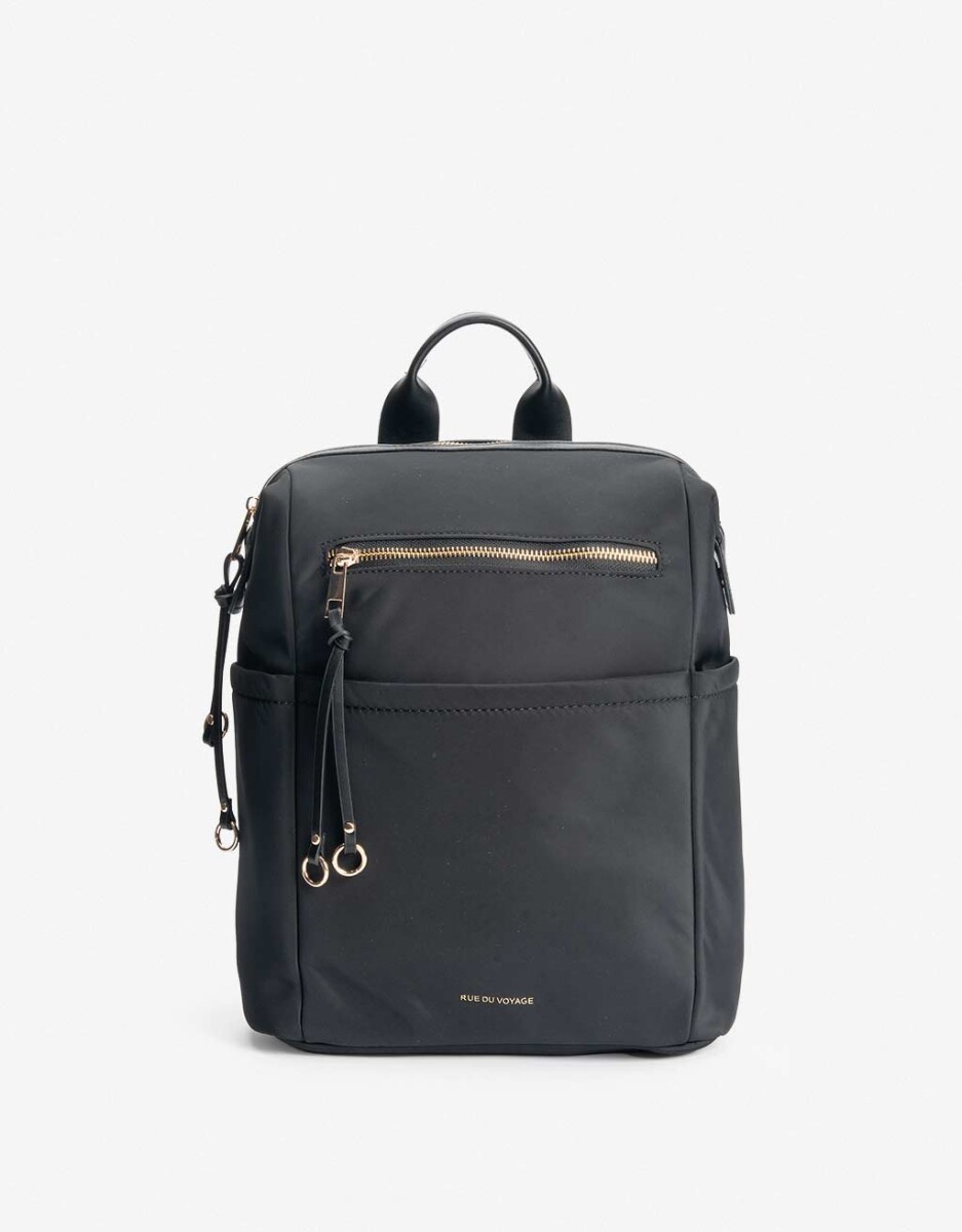 Mochila Con Cierre Y Bolsillos 