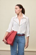 CAMISA CASTELLO Crudo