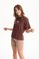 Remera Aura Marron