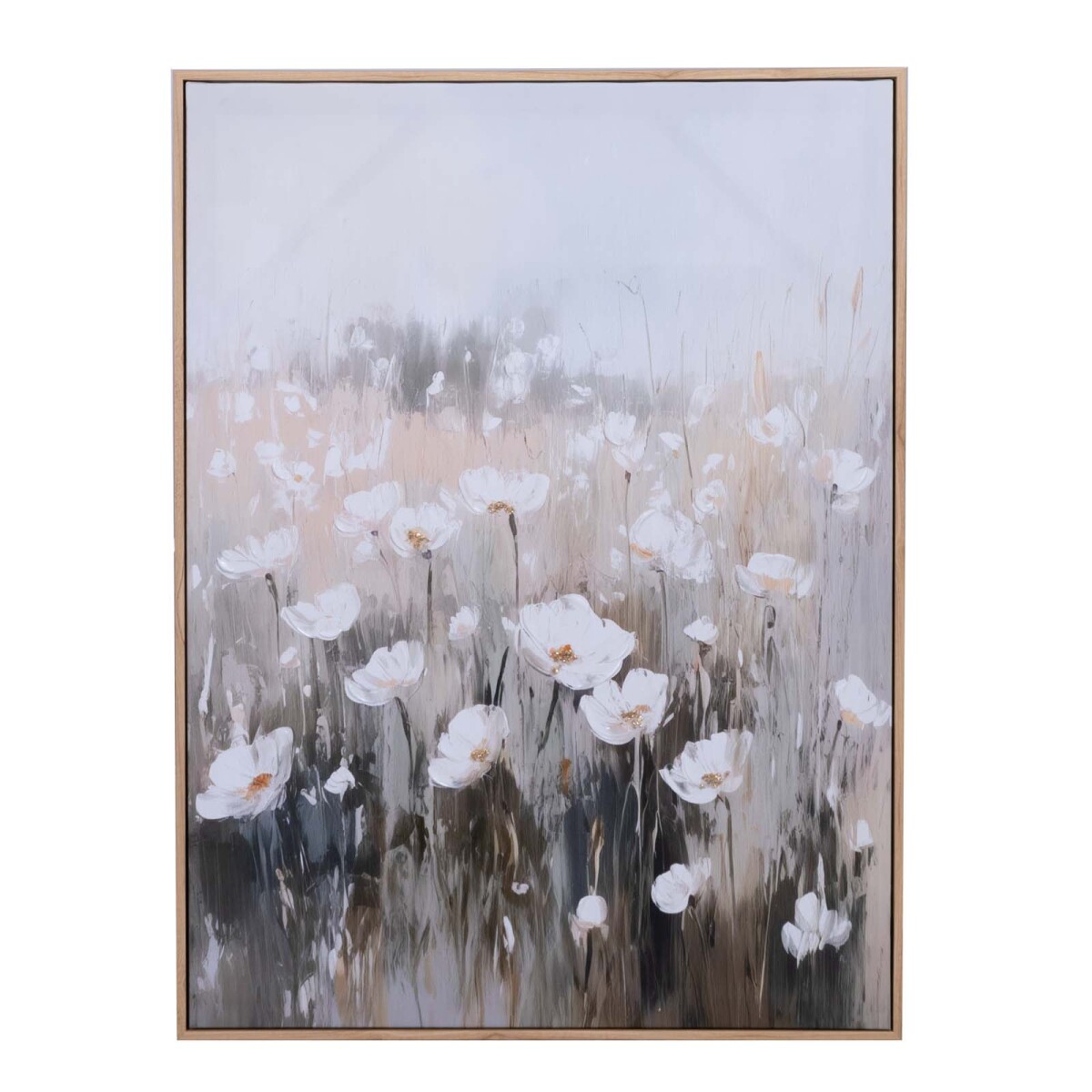 CUADRO 60X80CM - PAPEL NARANJA BLOSSOM II 