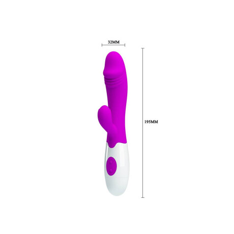 Vibrador Doble Estimulación Pretty Love Snappy Vibrador Doble Estimulación Pretty Love Snappy